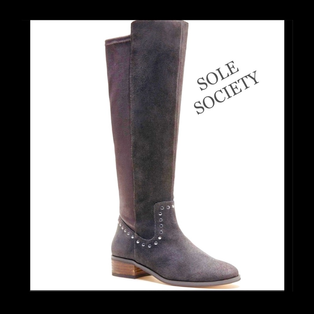 SOLE SOCIETY - TALL BOOTS - Picture 1 of 6